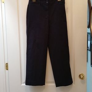 Talbots Wide Leg Chinos